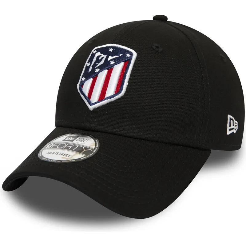 lippikset-kaareva-musta-saadettava-nauha-9forty-essential-atletico-atletico-de-madrid-lfp-new-era