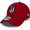 lippikset-kaareva-punainen-saadettava-nauha-9forty-essential-atletico-atletico-de-madrid-lfp-new-era
