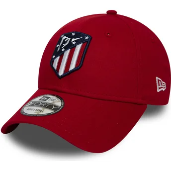 lippikset-kaareva-punainen-saadettava-nauha-9forty-essential-atletico-atletico-de-madrid-lfp-new-era