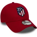 lippikset-kaareva-punainen-saadettava-nauha-9forty-essential-atletico-atletico-de-madrid-lfp-new-era