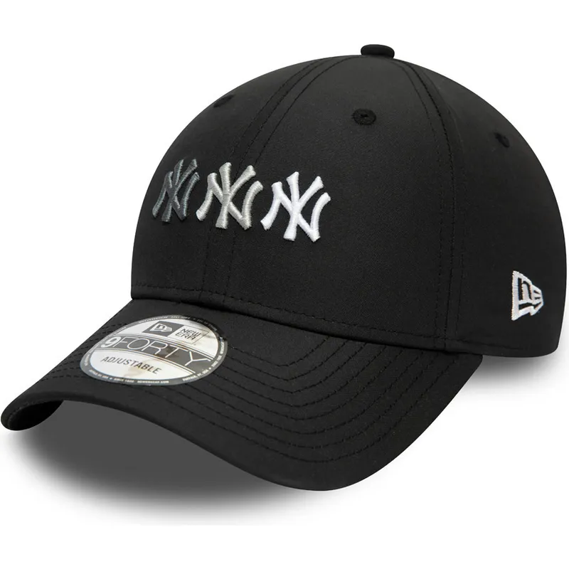 lippikset-kaareva-musta-saadettava-nauha-9forty-stack-new-york-yankees-mlb-new-era