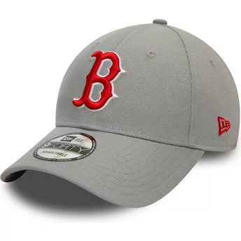 New Era Curved Brim 9FORTY REPREVE Pop Logo Boston Red Sox MLB Grey Snapback Cap
