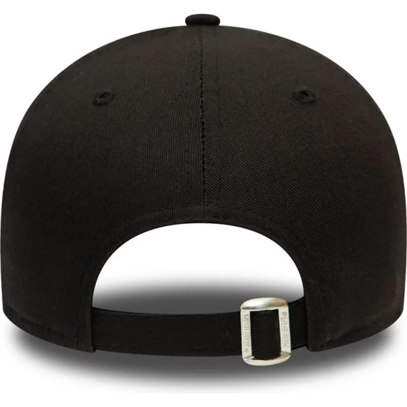 lippikset-kaareva-musta-saadettava-nauha-rosa-9forty-league-essential-los-angeles-dodgers-mlb-new-era