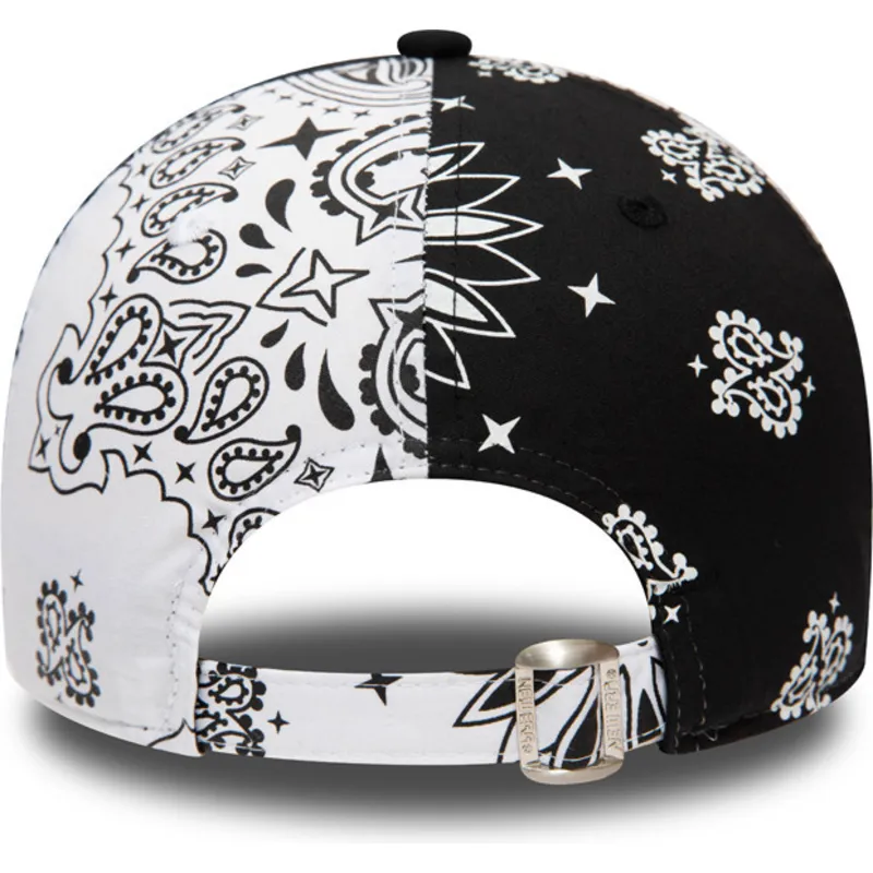 lippikset-kaareva-musta-saadettava-nauha-9forty-paisley-print-new-york-yankees-mlb-new-era
