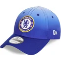 lippikset-kaareva-sininen-saadettava-nauha-9forty-fade-chelsea-football-club-premier-league-new-era