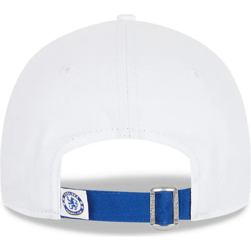 lippikset-kaareva-valkoinen-saadettava-nauha-9forty-cotton-wordmark-chelsea-football-club-premier-league-new-era lippikset-kaareva-valkoinen-saadettava-nauha-9forty-cotton-wordmark-chelsea-football-club-premier-league-new-era