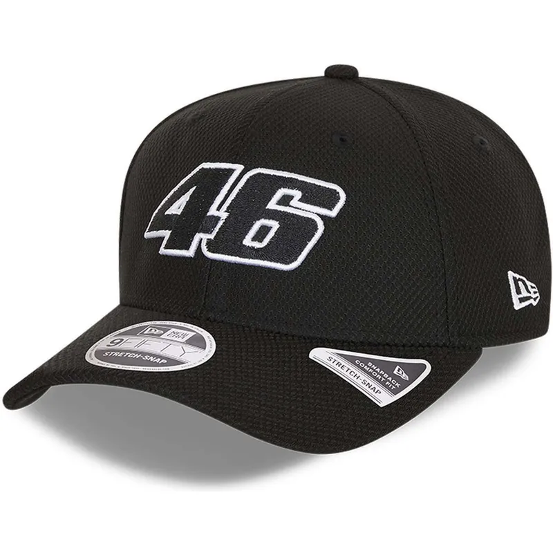 lippikset-kaareva-musta-snapback-9fifty-diamond-era-stretch-fit-valentino-rossi-vr46-motogp-new-era lippikset-kaareva-musta-snapback-9fifty-diamond-era-stretch-fit-valentino-rossi-vr46-motogp-new-era