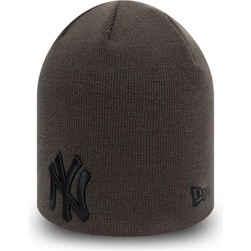 lakit-harmaa-skull-knit-league-essential-new-york-yankees-mlb-new-era