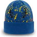 lakit-sininen-lapsille-cuff-knit-paint-splat-new-era