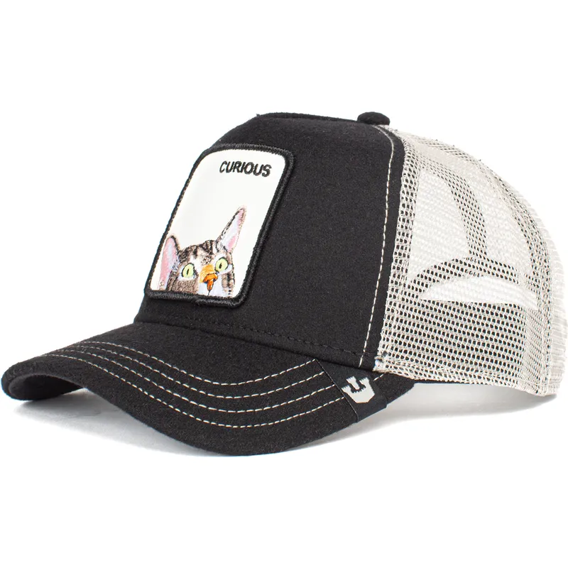 lippikset-kaareva-rekka-musta-snapback-curious-peek-a-boo-the-farm-goorin-bros