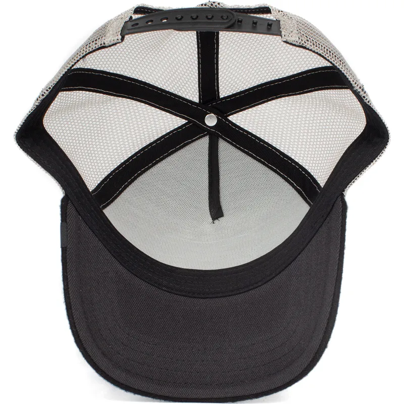 lippikset-kaareva-rekka-musta-snapback-curious-peek-a-boo-the-farm-goorin-bros