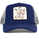lippikset-kaareva-rekka-sininen-snapback-wet-clean-cat-the-farm-goorin-bros