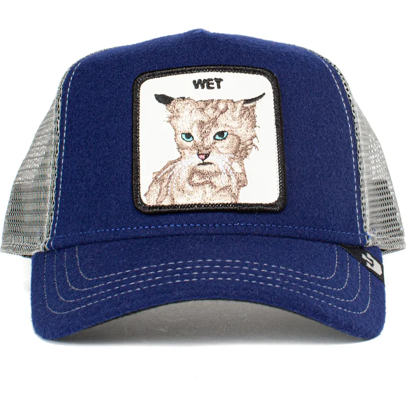 lippikset-kaareva-rekka-sininen-snapback-wet-clean-cat-the-farm-goorin-bros