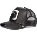 lippikset-kaareva-rekka-musta-snapback-panther-truth-will-prevail-the-farm-goorin-bros