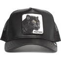 lippikset-kaareva-rekka-musta-snapback-panther-truth-will-prevail-the-farm-goorin-bros