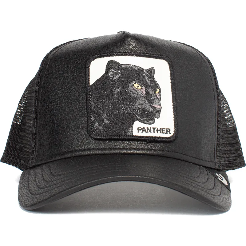 lippikset-kaareva-rekka-musta-snapback-panther-truth-will-prevail-the-farm-goorin-bros