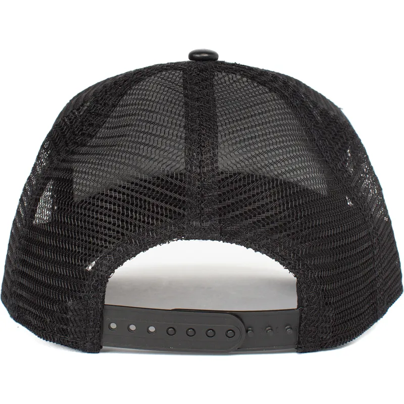 lippikset-kaareva-rekka-musta-snapback-panther-truth-will-prevail-the-farm-goorin-bros