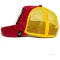 lippikset-kaareva-rekka-punainen-snapback-flaming-hot-cheetah-the-farm-goorin-bros
