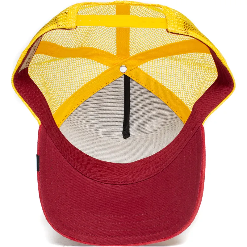 lippikset-kaareva-rekka-punainen-snapback-flaming-hot-cheetah-the-farm-goorin-bros