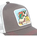 lippikset-kaareva-rekka-harmaa-snapback-bow-bros-bowser-super-mario-bros-capslab
