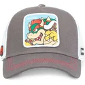 lippikset-kaareva-rekka-harmaa-snapback-bow-bros-bowser-super-mario-bros-capslab