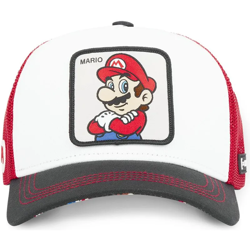 lippikset-kaareva-rekka-valkoinen-snapback-smb-mar-bros-mario-super-mario-bros-capslab lippikset-kaareva-rekka-valkoinen-snapback-smb-mar-bros-mario-super-mario-bros-capslab