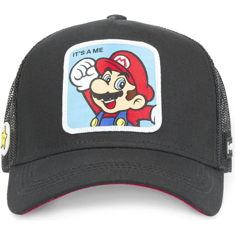 lippikset-kaareva-rekka-musta-snapback-cla2-bros-mario-super-mario-bros-capslab lippikset-kaareva-rekka-musta-snapback-cla2-bros-mario-super-mario-bros-capslab