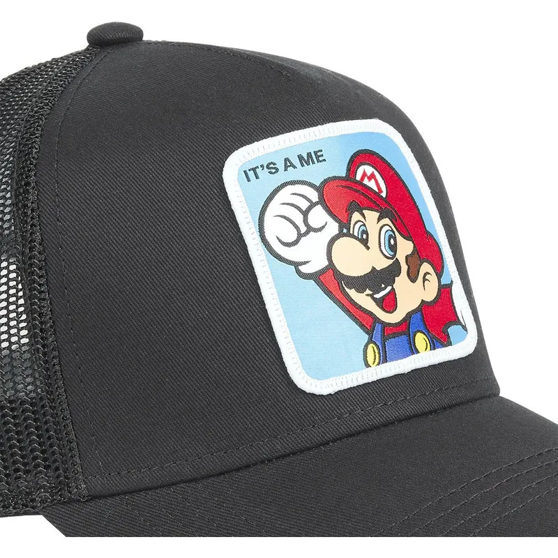 lippikset-kaareva-rekka-musta-snapback-cla2-bros-mario-super-mario-bros-capslab lippikset-kaareva-rekka-musta-snapback-cla2-bros-mario-super-mario-bros-capslab