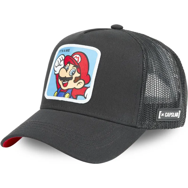lippikset-kaareva-rekka-musta-snapback-cla2-bros-mario-super-mario-bros-capslab lippikset-kaareva-rekka-musta-snapback-cla2-bros-mario-super-mario-bros-capslab