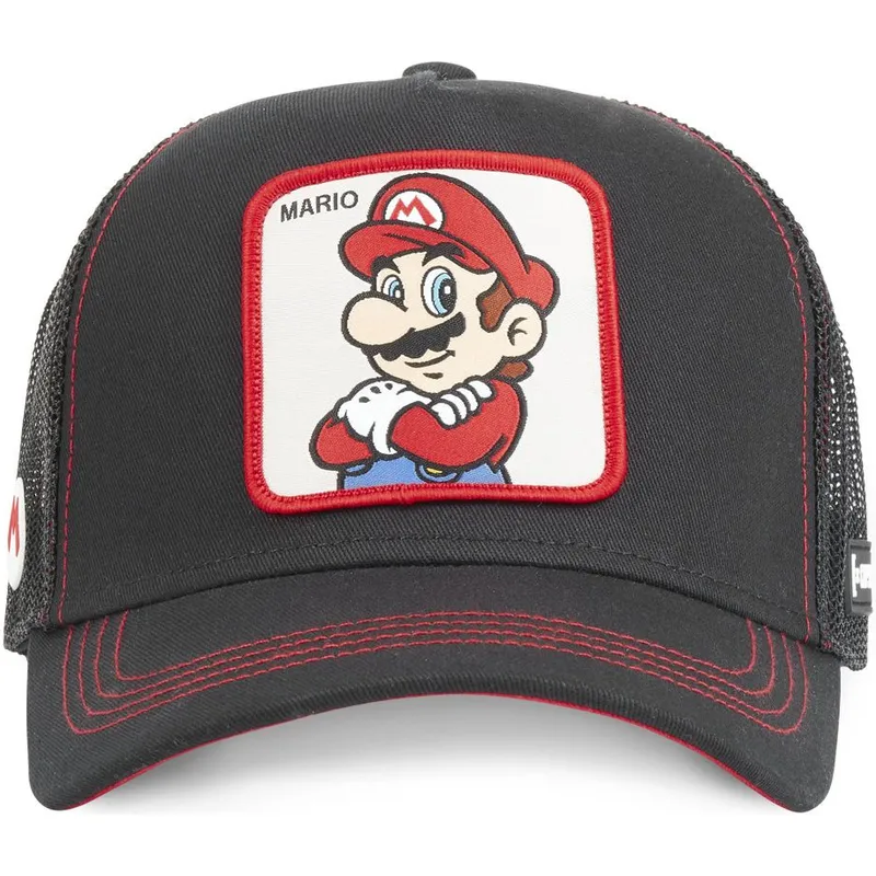 lippikset-kaareva-rekka-musta-snapback-smb-mar2-bros-mario-super-mario-bros-capslab