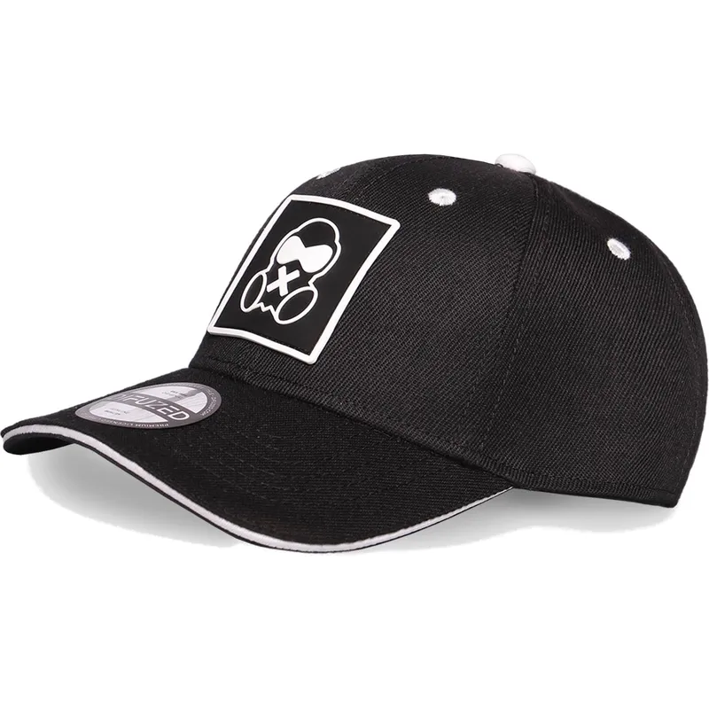 lippikset-kaareva-musta-snapback-icon-difuzed