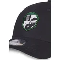 lippikset-kaareva-musta-snapback-lapsille-emblem-difuzed