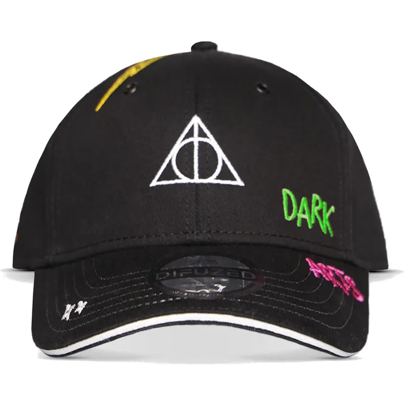 lippikset-kaareva-musta-saadettava-nauha-lapsille-la-muerte-wizards-unite-harry-potter-difuzed