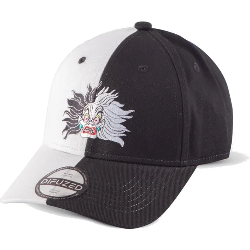 lippikset-kaareva-musta-saadettava-nauha-vil-101-dalmatas-disney-difuzed