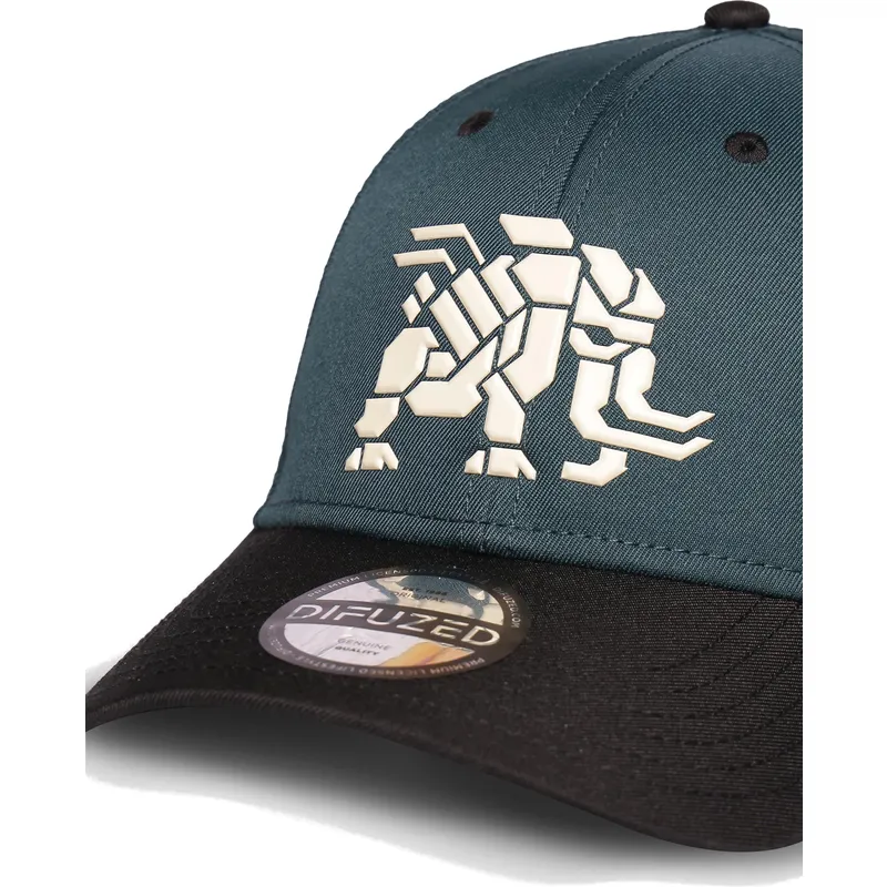 lippikset-kaareva-sininen-snapback-mamut-forbidden-west-difuzed