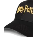 lippikset-kaareva-musta-snapback-gold-difuzed