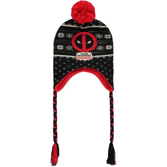 Difuzed Deadpool Marvel Comics Black Sherpa Beanie