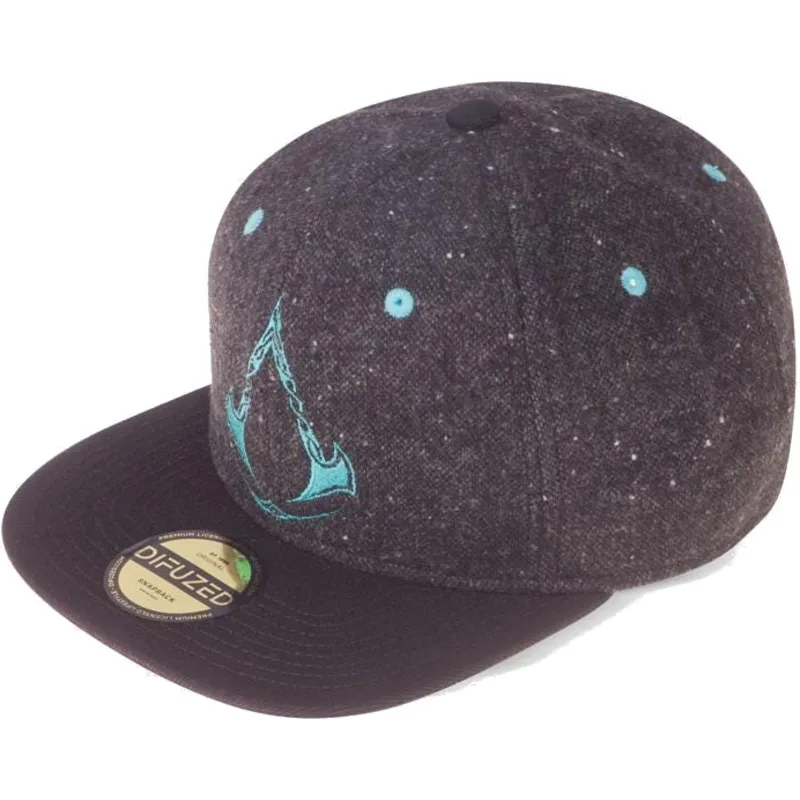 lippikset-littea-musta-snapback-valhalla-difuzed