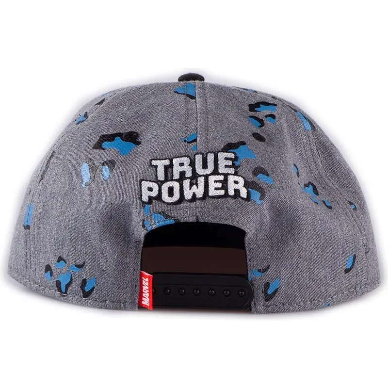 lippikset-littea-harmaa-snapback-true-power-difuzed