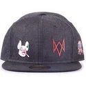 lippikset-littea-musta-snapback-vaquero-legion-difuzed