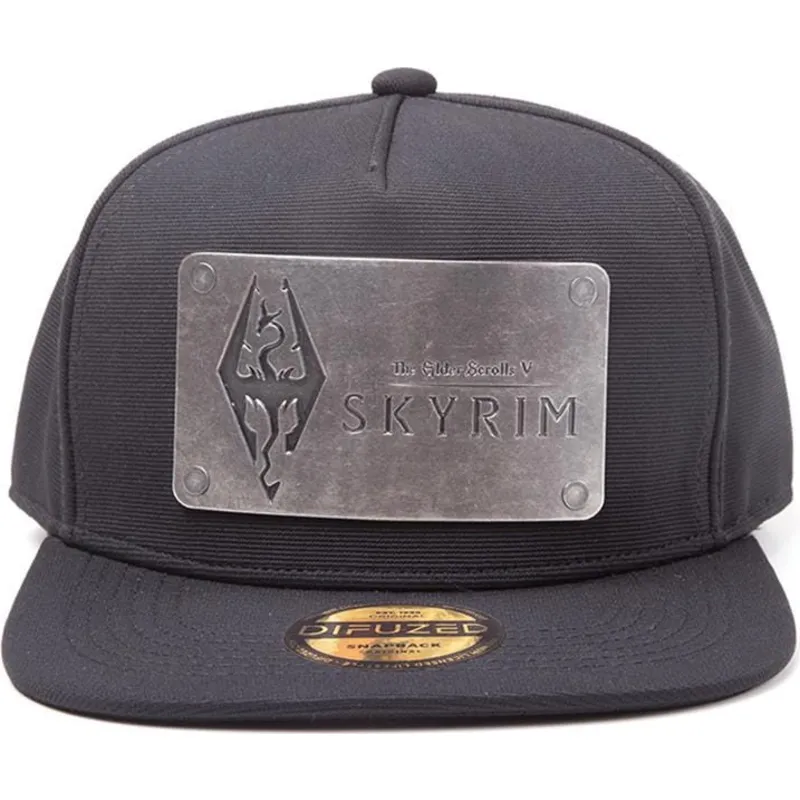 lippikset-littea-musta-snapback-dovahkiin-metal-plate-the-elder-scrolls-v-difuzed