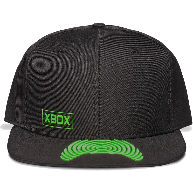 lippikset-littea-musta-snapback-visor-controller-microsoft-difuzed