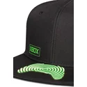 lippikset-littea-musta-snapback-visor-controller-microsoft-difuzed