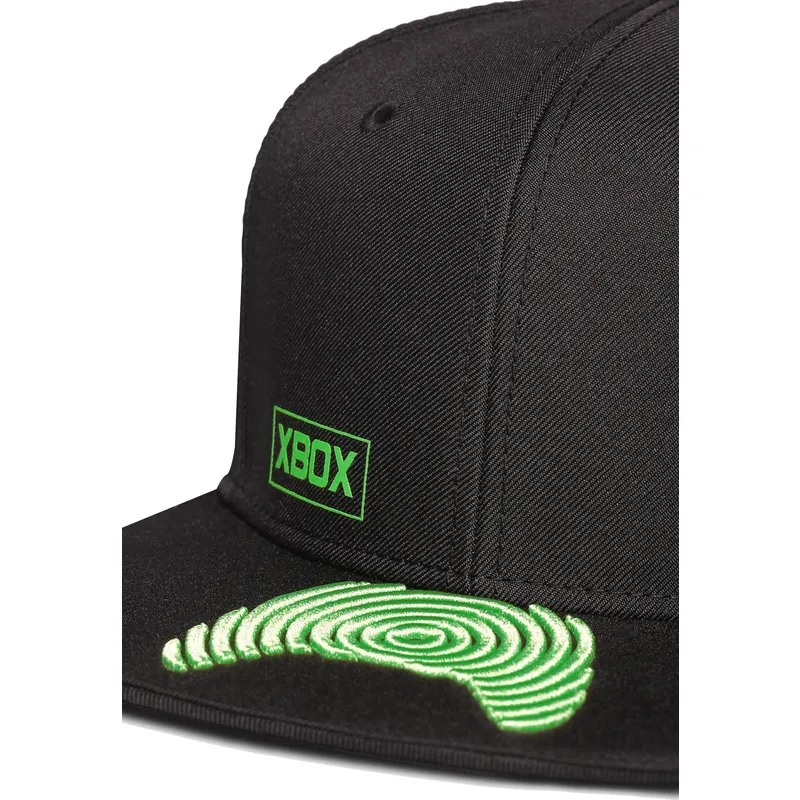 lippikset-littea-musta-snapback-visor-controller-microsoft-difuzed