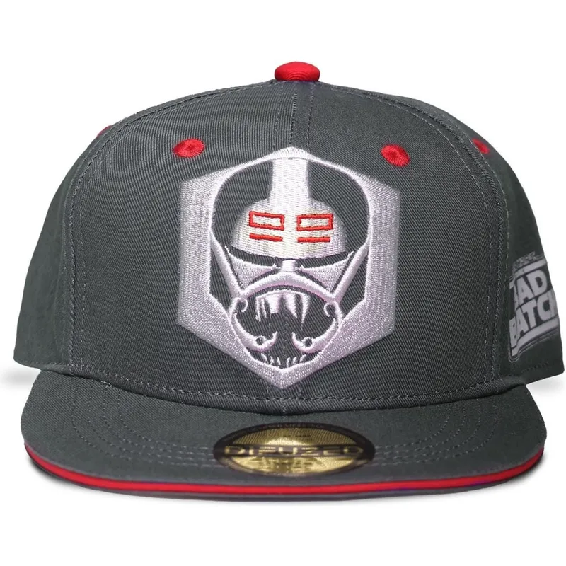 lippikset-littea-harmaa-snapback-lapsille-the-bad-batch-difuzed