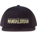 lippikset-littea-musta-snapback-the-mandalorian-silhouette-difuzed