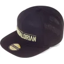 lippikset-littea-musta-snapback-the-mandalorian-silhouette-difuzed