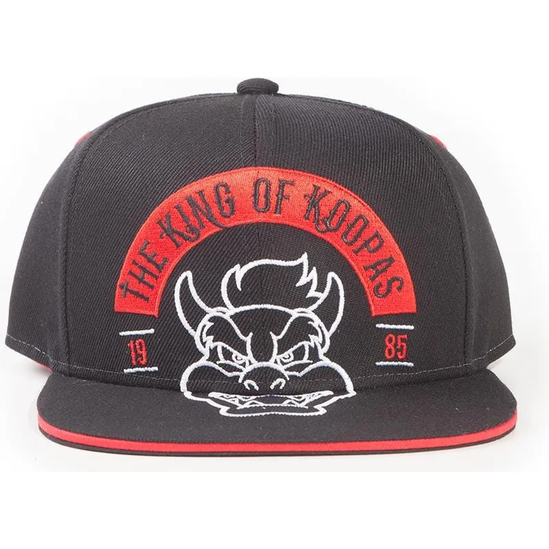 lippikset-littea-musta-snapback-the-king-of-koopas-bros-difuzed