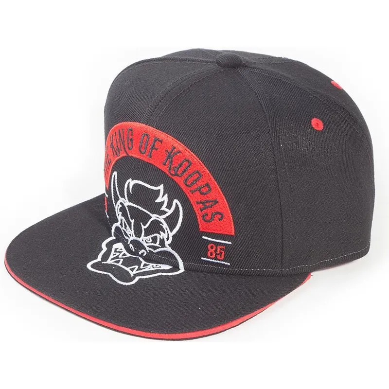 lippikset-littea-musta-snapback-the-king-of-koopas-bros-difuzed