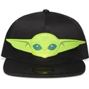 lippikset-littea-musta-snapback-lapsille-baby-yoda-the-mandalorian-difuzed